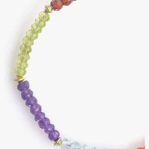 Sterling silver beaded bracelet - Picture 3 of 3